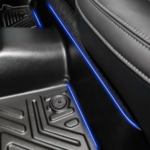 Accesorios para Automóviles para Todo Clima, Fáciles de Limpiar, Juego de 4 Alfombrillas Impermeables 5D para Toyota Sienta - Product Image 5