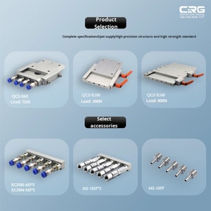 Dispositivo de cambio rápido manual de acero inoxidable para robot con actuador de interruptor rápido cuadrado - Product Image 2