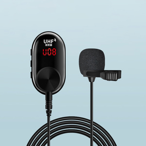 Microfono Lavalier Wireless, microfono professionale per registrazione Video UHF compatibile per iPhone,iPad, Smartphone <span class=keywords><strong>Android</strong></span>, fotocamera DSLR - Product Image 5