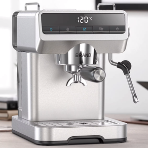 <b>Coffee</b> <b>Machine</b> Factory Logo Custom Home Semi-<b>automatic</b> Espresso <b>Machine</b> Stainless Steel Espresso <b>Coffee</b> Maker Household Semi-aut - Product Image 4