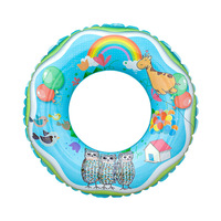 Bouée gonflable en PVC écologique en forme de donut, certifiée CE, pour enfant, prix usine, design tendance