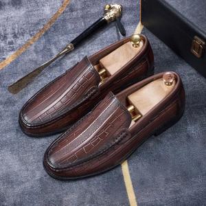 Autumn New Arrivals Men's Casual Loafers Outdoor Fashion <b>Leather</b> <b>Shoes</b> High Quality Custom Luxury Dress <b>Shoes</b> - Product Image 6