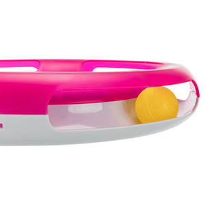 Jouet pour chat Race And Scratch en plastique 37 cm avec balle et griffoir pour chats - Product Image 3