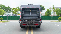 Compacteurs de déchets Dongfeng 8m3 camions à ordures à compression