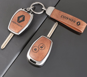 Coque de <span class=keywords><strong>protection</strong></span> pour clé de voiture <span class=keywords><strong>Renault</strong></span> Duster, 2 ou 3 boutons, en silicone, alliage de zinc et métal - Product Image 5
