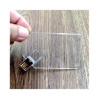 Memoria USB del Tamaño de una Tarjeta de Crédito, Impresión a Todo Color, Logotipo Personalizado, Pendrive Ultrafino, Tarjeta de Visita, Unidad USB