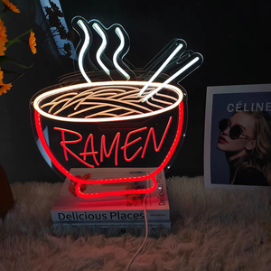 Enseignes néon LED personnalisées en gros, signalétique de logo pour entreprises, commandes en gros pour événements, devantures de magasins, décoration murale néon 3D, homologuées UL, norme américaine - Product Image 3