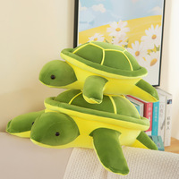 Coussin en peluche tortue mignon, animaux en peluche doux, coussin tortue de mer, compagnon réconfortant, décoration d'intérieur, cadeau adorable pour la famille et les amis