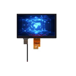 7.0 inch LCD display high brightness LVDS interface with capacitive touch screen can be used in industry