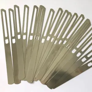 Weaving spare part steel drop wire 180mm for air jet loom