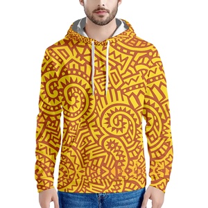 Sweat-shirts à capuche unisexes jaunes en promotion, imprimé floral 3D, sweat-shirt à capuche avec grandes poches pour hommes, adolescents, femmes - Product Image 1