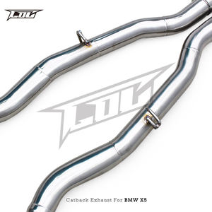 Système d'échappement Valvetronic <span class=keywords><strong>BSK</strong></span> pour BMW X5 M50 4.4T G05 2019-2023 <span class=keywords><strong>Auto</strong></span> avec kit de commande, tuyaux de silencieux cat-back en acier inoxydable - Product Image 3