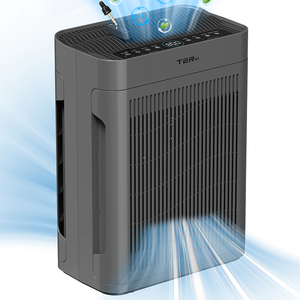 Purificateur d'air électrique 2026 en promotion avec filtre HEPA H13, télécommande, pour grandes pièces (2200 pieds carrés), animaux domestiques, affichage AQI, mode veille, aromathérapie - Product Image 1