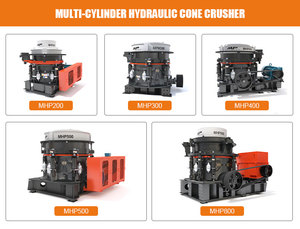 Lựa chọn công suất cao MHP Máy Nghiền côn thủy lực đa xi lanh cho kích thước thức ăn lớn và nghiền mịn - Product Image 5