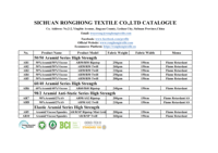 OEM ODM 50/50 Tissu Viscose Aramide 210GSM Tissu Ignifuge Kevlar Aramide Viscose Tissu de Travail pour Vêtements de Pompier
