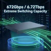 Switch de Red Empresarial S5130S de Capa 3 Administrado, 48 Puertos Gigabit + 4 SFP Uplink, 1U para Montaje en Rack, Directo de Fábrica