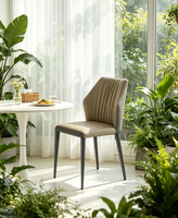 Chaise de salle à manger moderne pour restaurant, mobilier de salle à manger, chaise de loisirs pour la maison et le restaurant, chaise de salle à manger plissée moderne