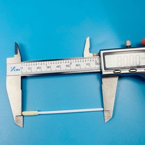 Tampone applicatore a punta in schiuma lungo 8cm manico in plastica solida macchina tampone pulito - Product Image 3