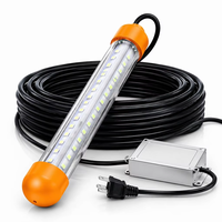 Lampe de pêche au calamar submersible Osum 25W LED verte, étanche IP68, lampe d'attraction pour poissons sous-marins, 2700LM