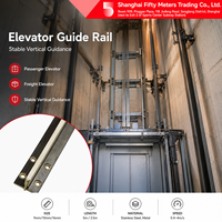 Riel Guía para Elevador LiftT70/T75/T89/T90, Piezas de Repuesto de Acero Inoxidable de Alta Precisión - Uso en Hoteles