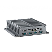 Ordinateur industriel Intel ATOM D525/N455 Faless MINI BOX PC 2LAN 6COM PC large plage de température CE RoHS IPC