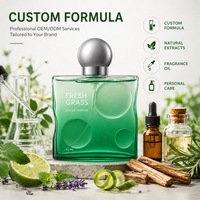Parfum et Cologne pour Homme à la Herbe de Vétiver Naturelle avec Lotion Corporelle pour un Soin Professionnel