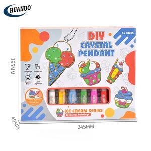 ชุดวาดภาพศิลปะสำหรับหน้าต่างทำจากขนม DIY,ชุดงานฝีมือสำหรับแคะแดดศิลปะหน้าต่างสำหรับเด็ก - Product Image 6