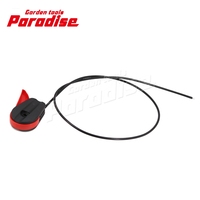 Cable de Acelerador para Cortacésped, Palanca de Control, Juego de Manijas, Alto Rendimiento, Fácil Instalación, Piezas de Repuesto para Cortacésped de Acero y Plástico OEM