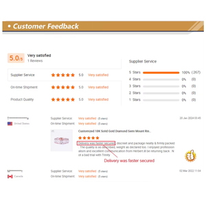 Tùy chỉnh thiết kế cổ điển 18K vàng trắng tự nhiên Kim Cương engagement <span class=keywords><strong>Ring</strong></span> Jewelry bán gắn kết vòng mà không có đá chính - Product Image 4