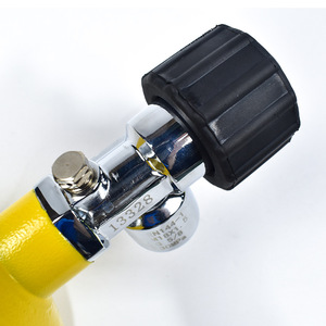 Cilindro de Gas de Fibra de Carbono Yasyan de 5L, Válvula de Alta Presión de 30MPa con Revestimiento Amarillo para Tanque de Buceo - Product Image 1