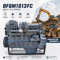 Moteur diesel SCDC série 1013, 220 à 300 CV, 6 cylindres BF6M1013FC, entretien mécanique facile, pour machines industrielles