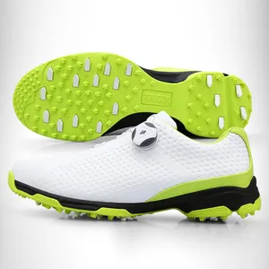 Новое поступление, оптовая продажа, нескользящие шнурки для гольфа из микрофибры и кожи для мужчин