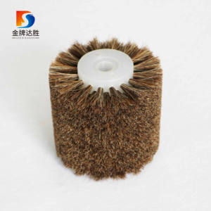 Herramienta para Pulir Zapatos, Cepillo de Limpieza de <span class=keywords><strong>Pelo</strong></span> de Caballo con <span class=keywords><strong>Rodillo</strong></span> - Product Image 2