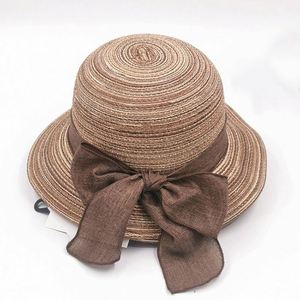 Straw Wide Brim Sun <b>Hat</b> with Bow Breathable Summer Beach <b>Hat</b> <b>for</b> Women - Product Image 5
