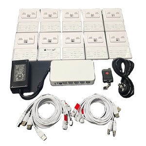 Anfitrión de alarma antirrobo de seguridad para teléfono móvil recargable de 2, 4, 6, 8 y 10 puertos con soporte de exhibición para teléfono de escritorio - Product Image 1