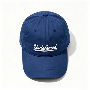 Casquettes Papa Personnalisées Brodé(e)s avec Logo Bleu – Chapeaux Unisexe en Toile Ajustables pour Commandes en Gros et Cadeaux Promotionnels - Product Image 2