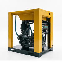 Compresseur d'air à vis à vitesse fixe 7,5KW 15KW 22KW 37KW 45KW 55KW 75KW avec moteur de haute qualité IP55