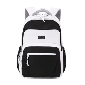 New Large Capacity Student Backpack Unisex Simple <b>Computer</b> <b>Bag</b> Nylon Waterproof Backpack - Product Image 3