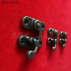 Chenxing Hardware Accessories <b>Box</b> Clasp 40x45mm Retro Color Iron Material <b>Gift</b> <b>Box</b> Use - Product Image 3
