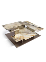 Canapé d'angle en cuir véritable sur mesure pour grand salon de villa, grand canapé modulaire de style moderne, luxueux et minimaliste
