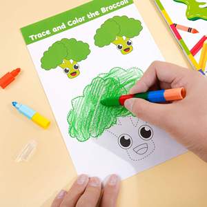 Toddler Scissor Skills Fun Crafts <b>Kit</b> Safety Scissors Cutting Drawing <b>Book</b> Christmas Gift for Boys Girls - Product Image 4