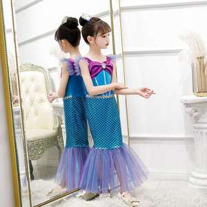 Set de Vestido Personalizado de La Sirenita para Niñas Disfraz de Princesa para Fiesta y Cosplay Infantil - Product Image 6