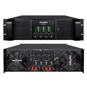 Auway nhà máy nóng bán 4-kênh Class H chuyên nghiệp khuếch đại công suất mô hình 41100 cho sân khấu hiệu suất thiết bị âm thanh - Product Image 2