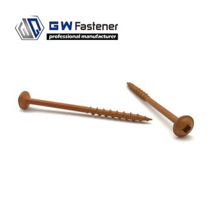 # 7 # Vít gỗ đầu vuông 8 chấu, đầu ren thô, vít khoét lỗ, vít Kreg - Product Image 5