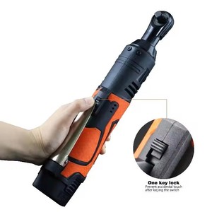 Chiave a Cricchetto Elettrica Senza Fili con Testa Quadrata da 3/8, Batteria al Litio Ricaricabile, Chiave Dinamometrica ad Angolo Retto di 90 Gradi, Utensile a Impatto - Product Image 4