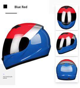 Casco de Motocicleta DOT, Casco Integral de ABS para Motociclistas, Unisex y Apto para Todas las Estaciones - Product Image 5