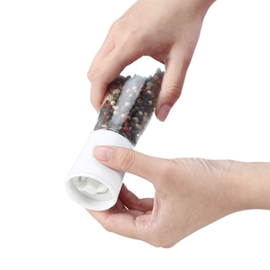 <span class=keywords><strong>Moulin</strong></span> à sel et à poivre manuel chinois, mis à niveau, avec stockage en verre - Product Image 6