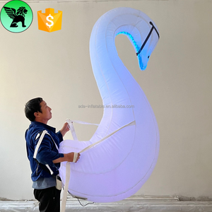 Disfraz <span class=keywords><strong>de</strong></span> mascota inflable para eventos <span class=keywords><strong>de</strong></span> <span class=keywords><strong>carnaval</strong></span>, disfraz <span class=keywords><strong>de</strong></span> mascota inflable con dibujos animados <span class=keywords><strong>de</strong></span> <span class=keywords><strong>animales</strong></span>, iluminación personalizada <span class=keywords><strong>de</strong></span> <span class=keywords><strong>cisne</strong></span> para publicidad, A10593 - Product Image 5