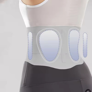 Cintura di supporto <span class=keywords><strong>lombare</strong></span> ultra sottile, leggera e traspirante <span class=keywords><strong>per</strong></span> <span class=keywords><strong>esercizi</strong></span> di fitness e uso sedentario - Product Image 3