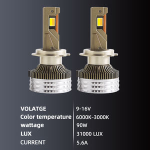 V5PRO Sanvi nuovissimo Design App di controllo automatico sistemi di illuminazione 3000k a 6000k fendinebbia faro a Led - Product Image 6